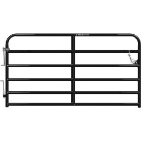 8' AgStar Heavy Duty Gate, 2" Tube, Black