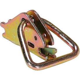 Metal D-Ring Tie Off For Attachment To E-Track Models, Gold