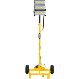 Portable LED Light Cart, 52000 Lumens, 300W, 120V