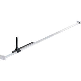Heavy Duty Aluminum Round Cargo Bar, Adjusts 89" to 104" Length