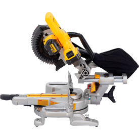 Single Bevel Sliding Cordless Miter Saw Kit, 7-1/4" Blade Dia., 20V, 3750 RPM