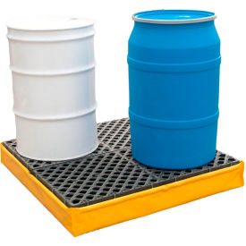 Ultra-Spill Pallet without Drain, P4 Flexible Model, 66 Gallon Capacity