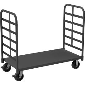 Platform Truck w/Push Handle, 2000 lb. Cap., 51-5/16"L x 24-3/8"W, Gray