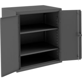 Extra Heavy Duty Cabinet, 12 Gauge, 36"W x 24"D x 36"H, Gray