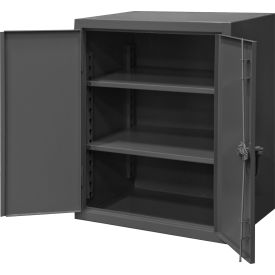 Extra Heavy Duty Cabinet, 12 Gauge, 48"W x 24"D x 42"H, Gray