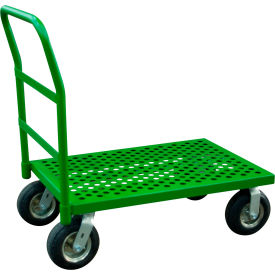 Platform Truck w/Push Handle, 1000 lb. Cap., 51-5/8"L x 24-3/8"W, Green