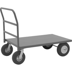 Platform Truck w/Push Handle, 1750 lb. Cap., 51-5/8"L x 30-3/8"W, Gray