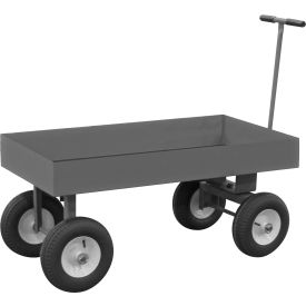 5th Wheel Platform Truck, 6" Lips Up, 2000 Lb. Cap., 50-1/4"L x 24"W, Gray