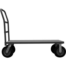 Platform Truck w/Push Handle, 1500 lb. Cap., 51-5/8"L x 24-3/8"W, Gray