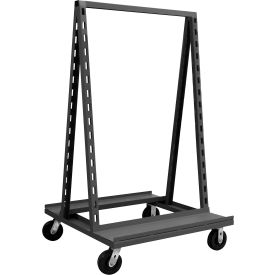 Double Sided Adjust-A-Tray Truck, 40"L x 38-1/4"W x 67-1/4"H, 2000 lb. Cap., Gray