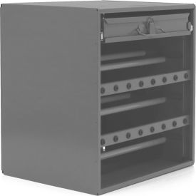 Wire and Terminal Storage Cabinet, 15-9/16"W x 11-7/8"D x 16-3/8"H, Gray