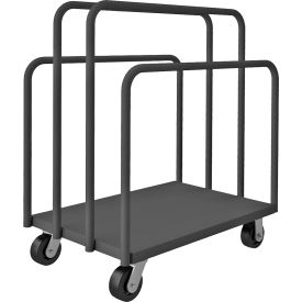 Panel Moving Truck, 38-5/8"L x 24"W x 45"H, 2000 lb. Cap., Gray