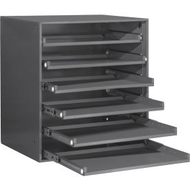 Heavy Duty Bearing Slide Rack, 20-5/16"W x 15-7/8"D x 21-7/8"H, Gray