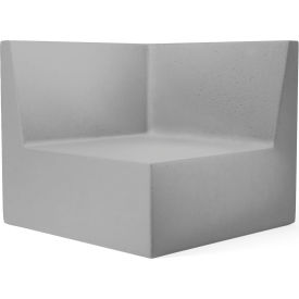 Modular Couch Corner Chair, Stone Concrete