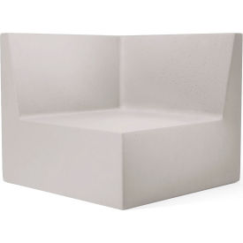 Modular Couch Corner Chair, Platinum Concrete