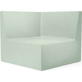 Modular Couch Corner Chair, Pistachio Concrete