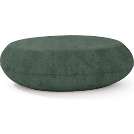 Indoor/Outdoor 28" x 48" Pebble Table Large, Kale Concrete