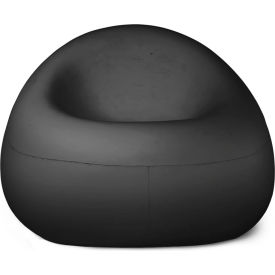 Bubble Lounge Chair, Licorice Concrete