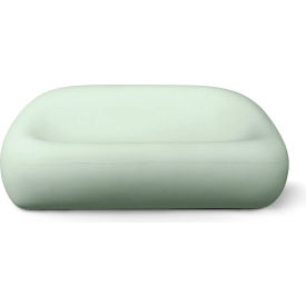Bubble Couch Loveseat, Pistachio Concrete