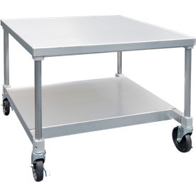Heavy Duty Mobile Modular Equipment Stand with Undershelf, 72"W x 30"D x 24"H