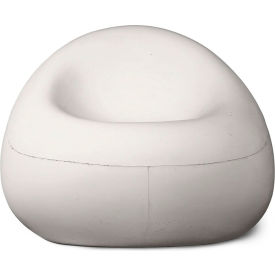 Bubble Lounge Chair, Platinum Concrete