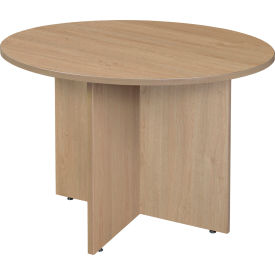 Legacy 42" Round Conference Table, Noble Oak