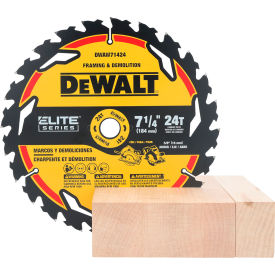 Elite Circular Saw Blade, 7-1/4" Dia., 24 TPI