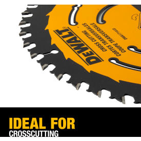Circular Saw Blade, 7-1/4" Dia., 40 TPI
