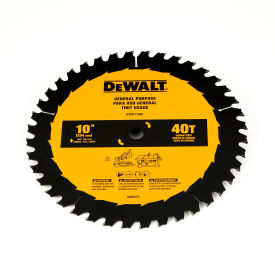 Circular Saw Blade, 10" Dia., 40 TPI