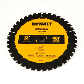 General Purpose Circular Saw Blade, 12" Dia., 40 TPI