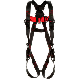 Protecta 1161521M P200 Vest Climbing Safety Harness, Back/Front D-Ring, M/L