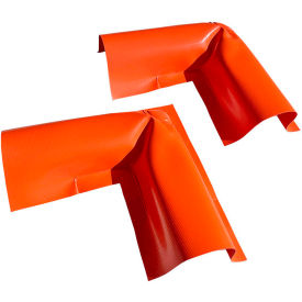 Ultra-Berm Builder Plus Corners with Mounting Strips & Anchors, 6"H, Pack of 2