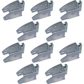 E-Track Wood Beam End Socket, Steel, Pack of 10