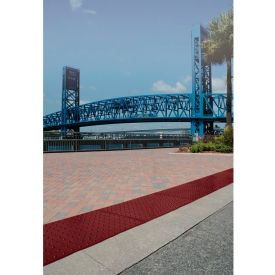 Ultra-ADA Pad, Surface Mount Retrofit, 2' x 5', Brick Red
