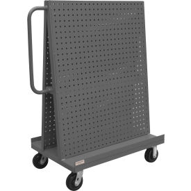 A-Frame Truck with Pegboard Panel, 42-1/2"W x 24"D x 52"H, Gray