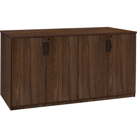 Legacy Office Storage Cabinet Buffet, 72"W x 24"D x 36"H, Neo Walnut