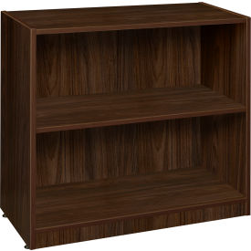 Legacy High Bookcase, 32"W x 14"D x 30"H, Neo Walnut