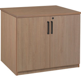 Legacy Office Storage Cabinet, 35"W x 24"D x 29"H, Noble Oak