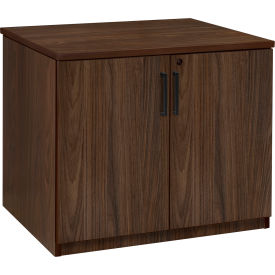 Legacy Office Storage Cabinet, 35"W x 24"D x 29"H, Neo Walnut