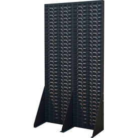 Free Standing Louvered Panel Rack without Hook-On-Bins, 35-1/2"W x 68-1/2"H