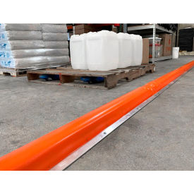 Ultra-Berm Builder Plus Straight Wall Section with Mounting Strips & Anchors, 4"H