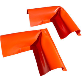 Ultra-Berm Builder® Plus Corners with Mounting Strips & Anchors, 4"H, Pack of 2