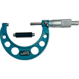 Micrometers, Ratchet with Blue C Frame, 2 - 3" Range