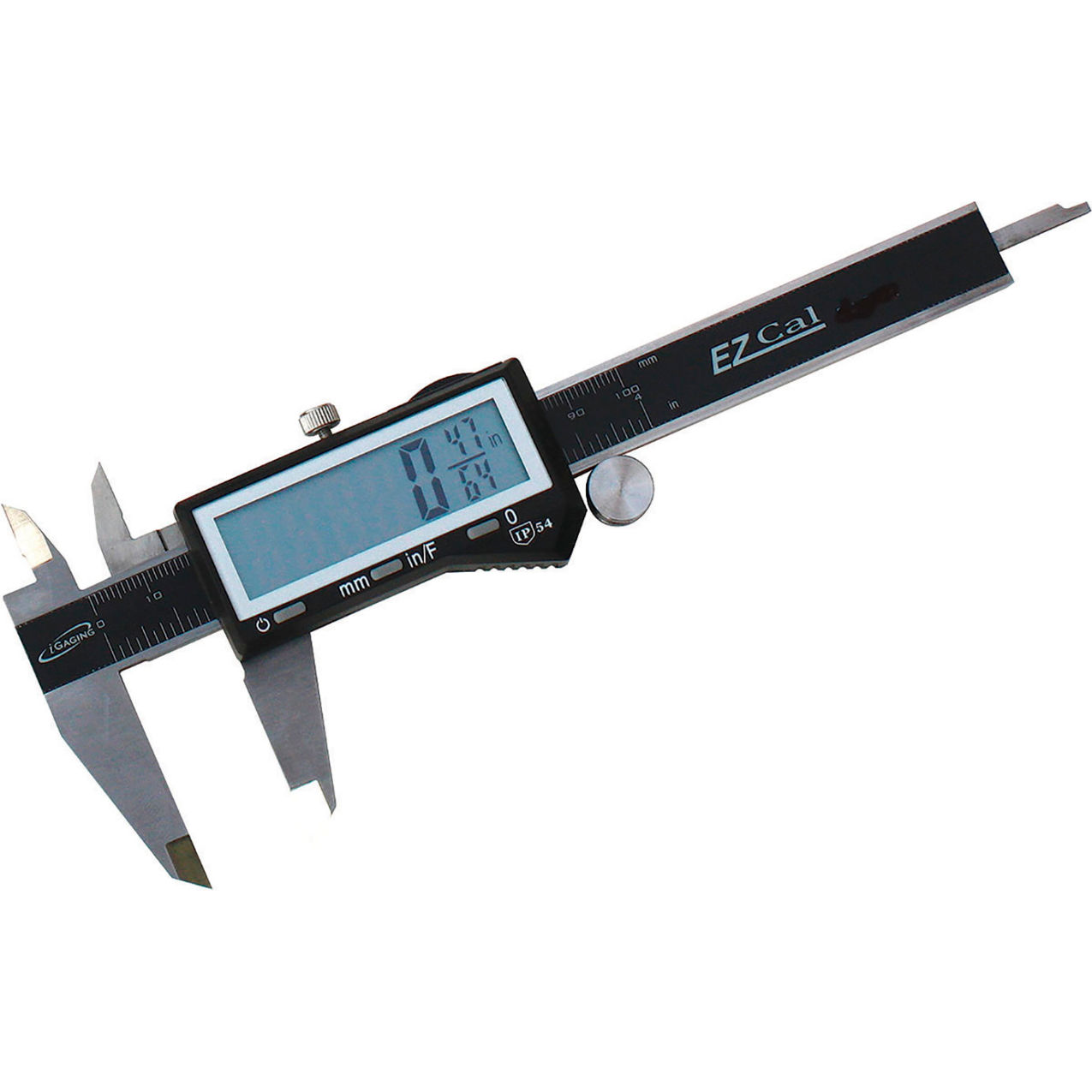 EZ-Cal X-Large Digital Display Caliper, IP54, Range 0 - 4"/100mm