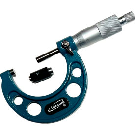 Micrometers, Ratchet with Blue C Frame, 1 - 2" Range