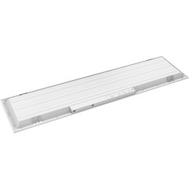 Commercial LED Flat Panel 2200/3300/4400 LM, 3500K/4000K/5000K, 12"L x 12"W, White, Pack of 2