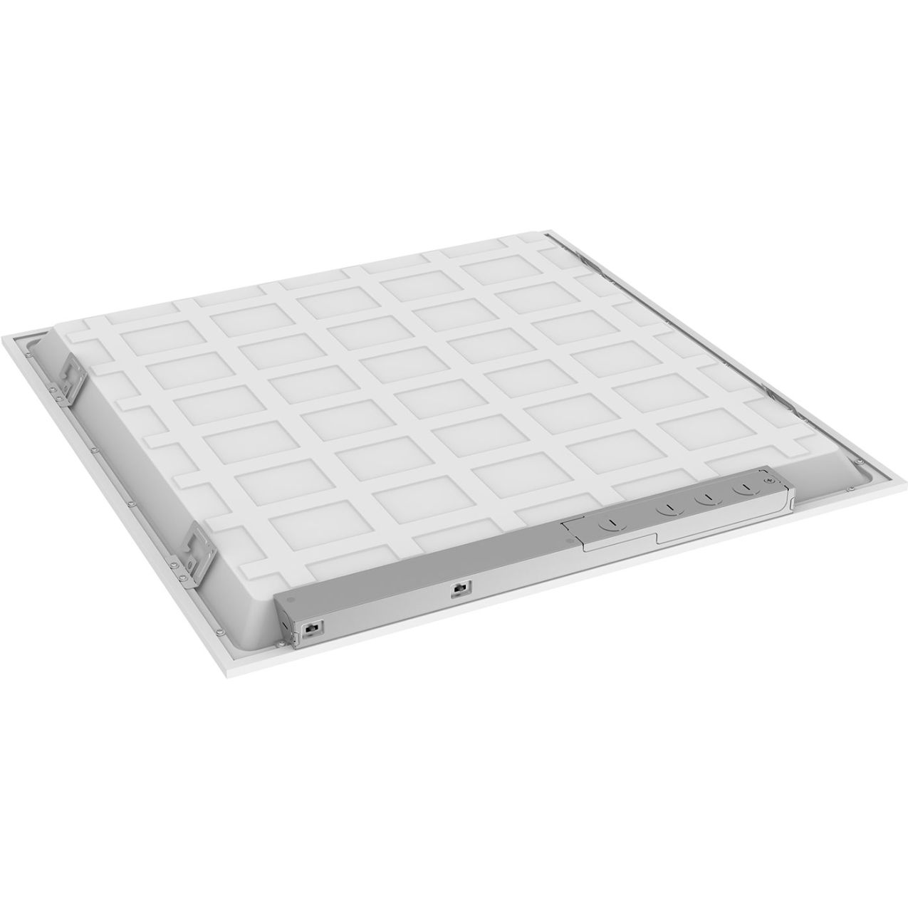 Commercial LED Flat Panel 2200/3300/4400 LM, 3500K/4000K/5000K, 24"L x 24"W, White, Pack of 4