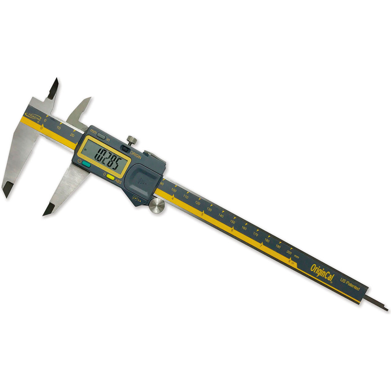 Digital Caliper Absolute OriginCal, IP54, Range 0 - 8"/200mm