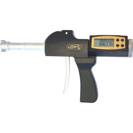 IP65 Digital Pistol Grip Tri-point Internal Micrometer Bore Gauge, 1.0 - 1.2" Range