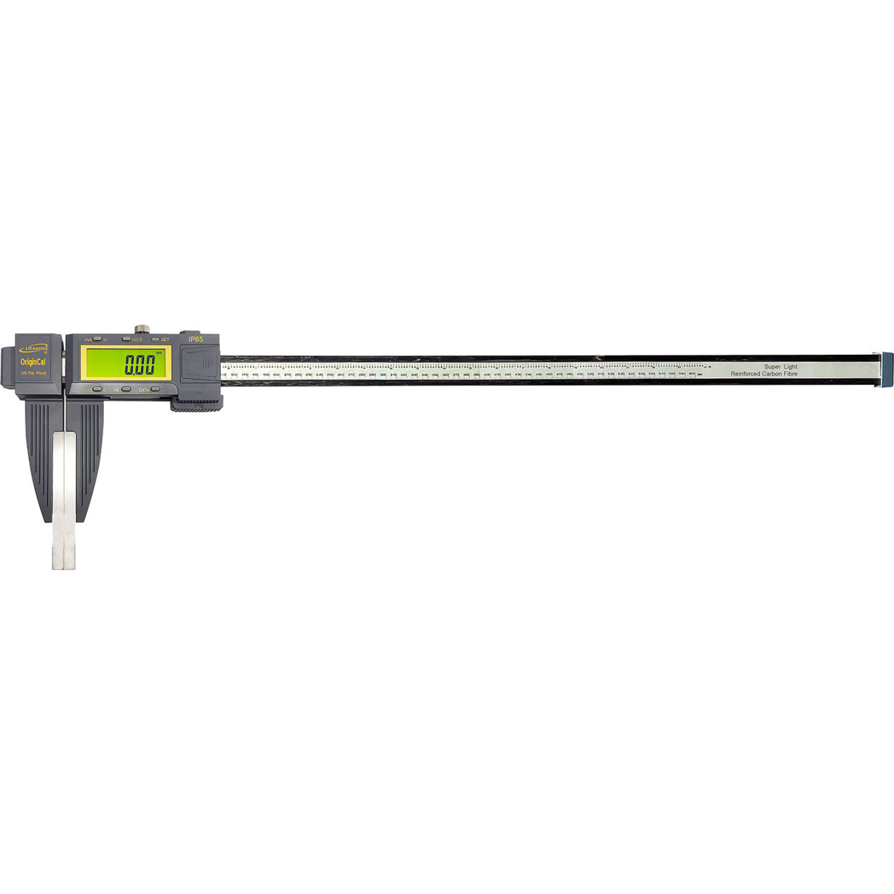 Digital Carbon Fiber Caliper, IP65, Range 60"/1500mm